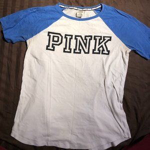 PINK Victoria Secret Short Sleeve Shirt